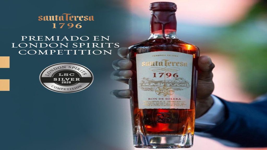 Santa Teresa 1796 premiado en London Spirits Competition