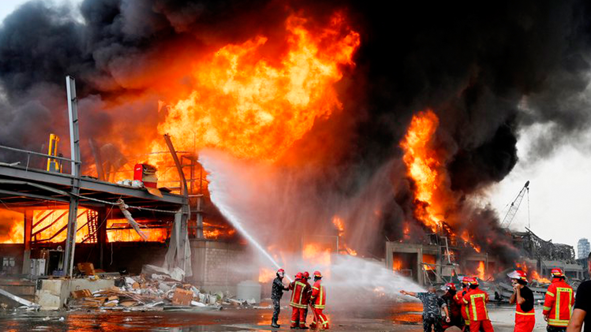 Incendio Beirut