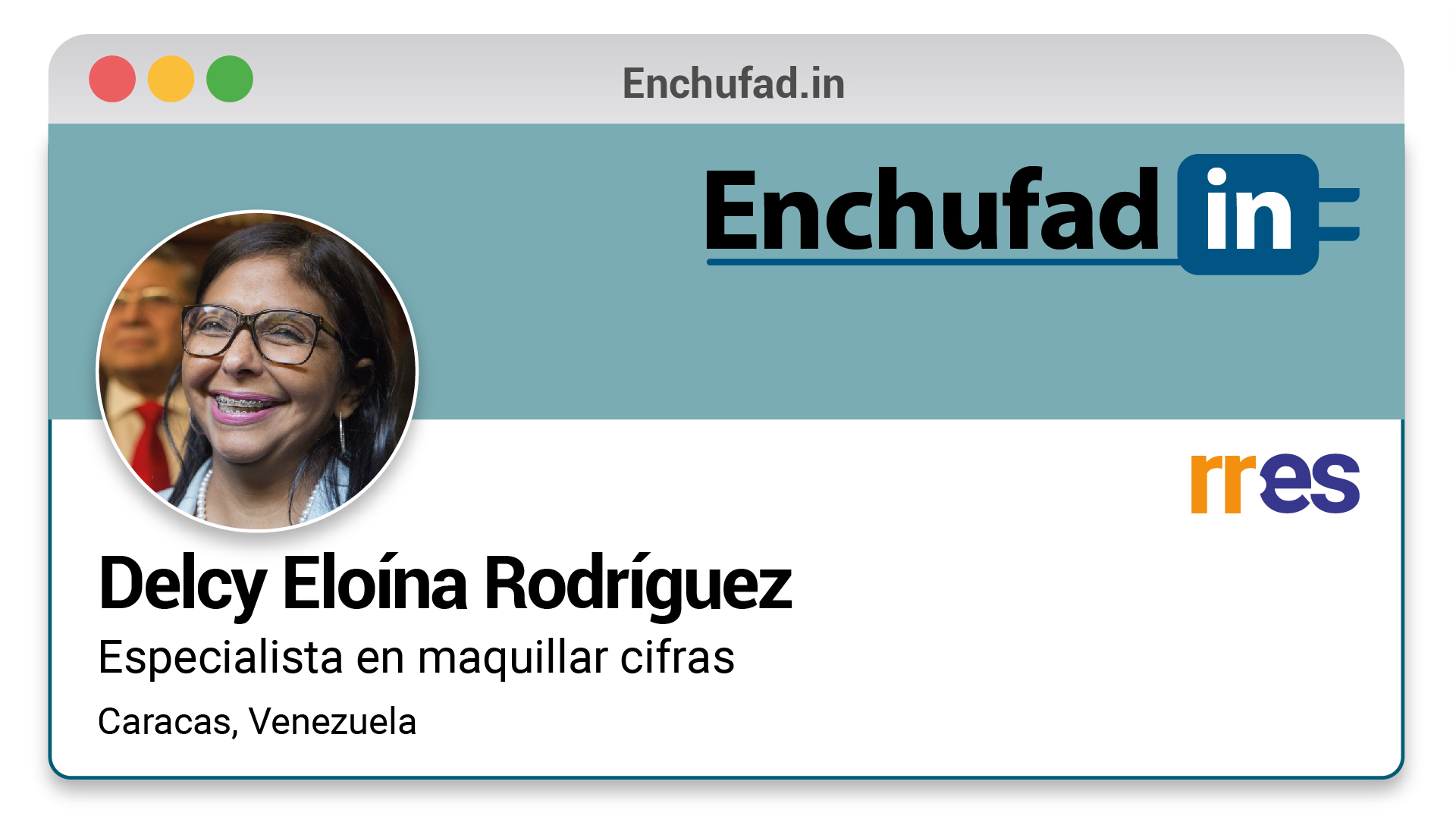 #EnchufaDÍN | Felicita a Delcy Rodríguez por su nuevo cargo