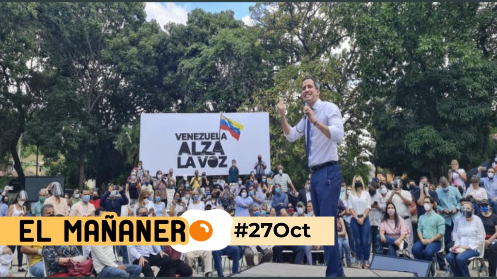 El Mañanero de hoy #27Oct: Las 8 noticias que debes saber