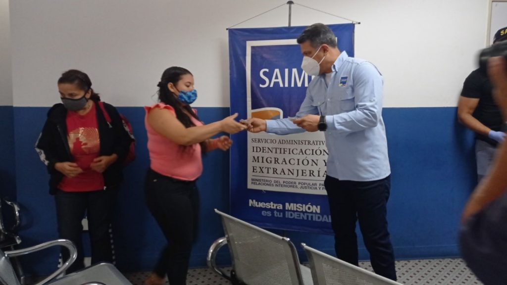 Saime cédulas cuarentena