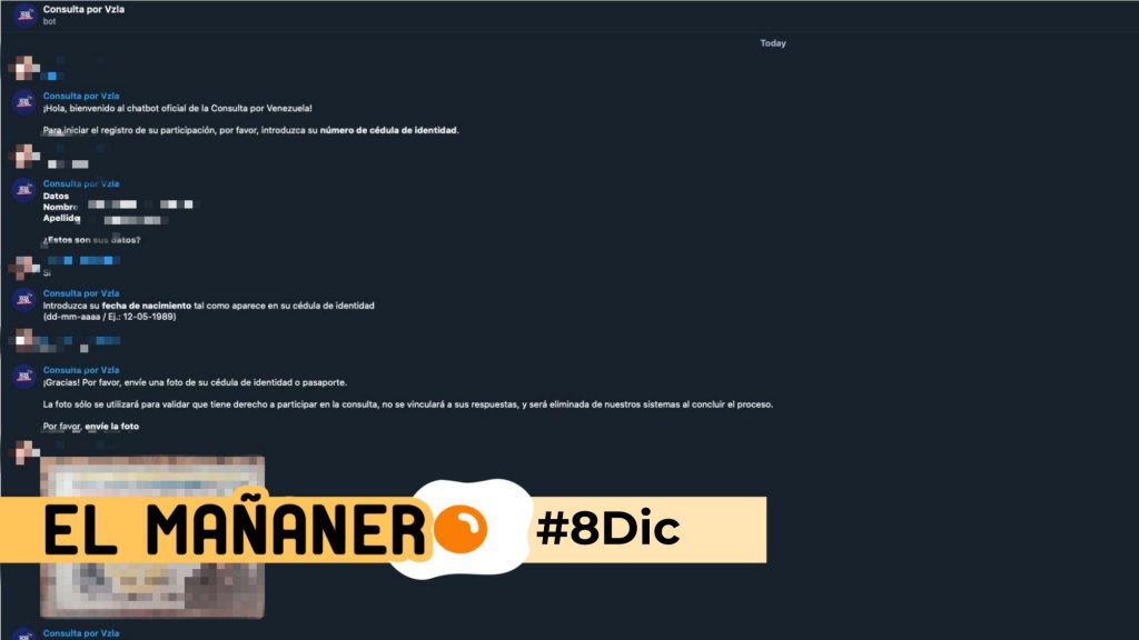 El Mañanero de hoy #8Dic: Las 8 noticias que debes saber