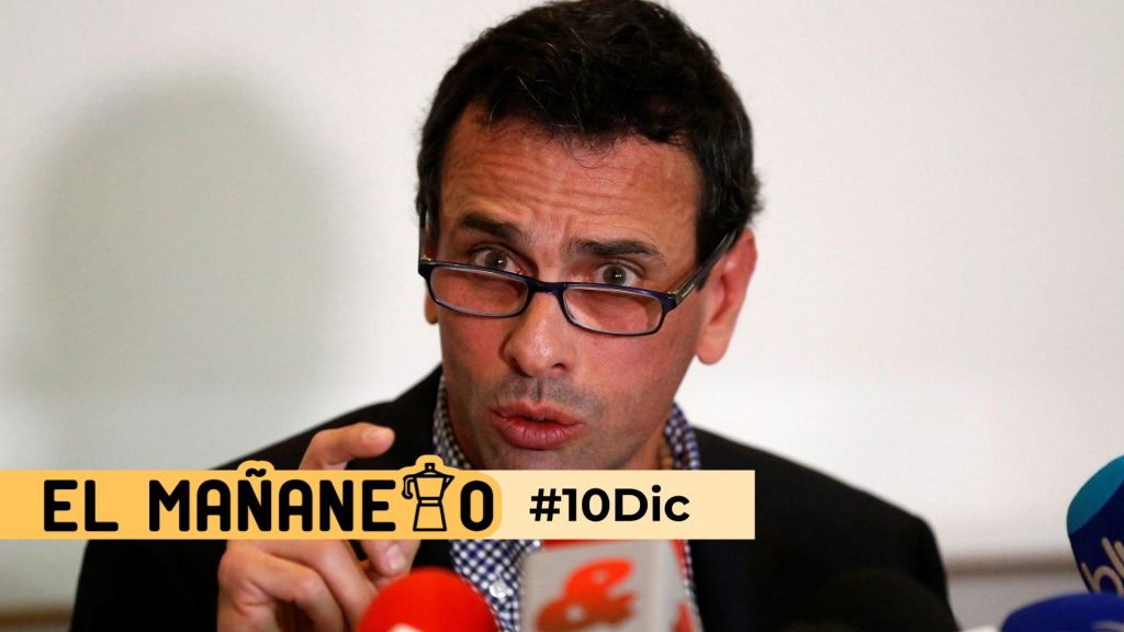 El Mañanero de hoy #10Dic: Las 8 noticias que debes saber
