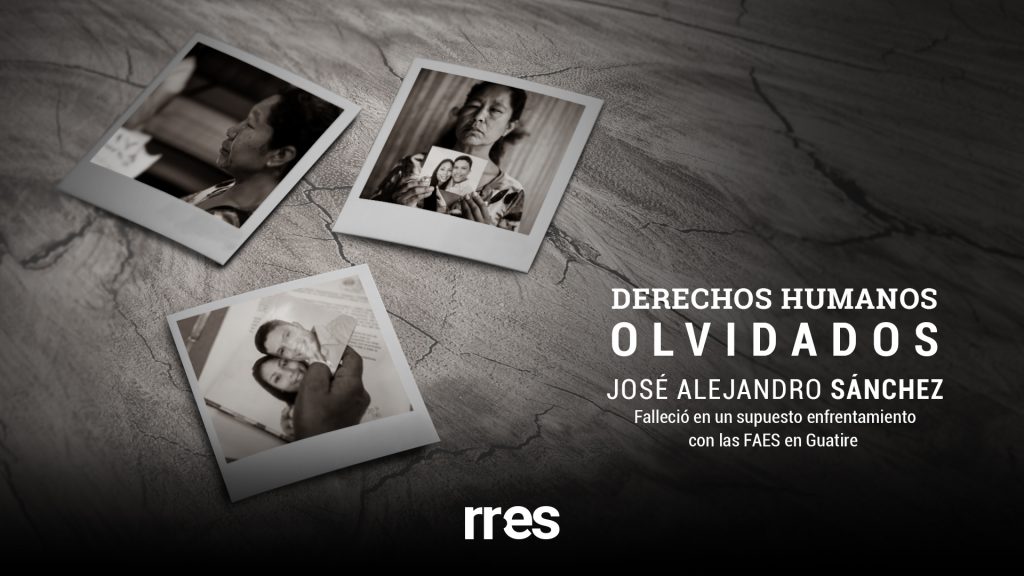 DDHH olvidados | Todavía no sabe por qué mataron a José Alejandro