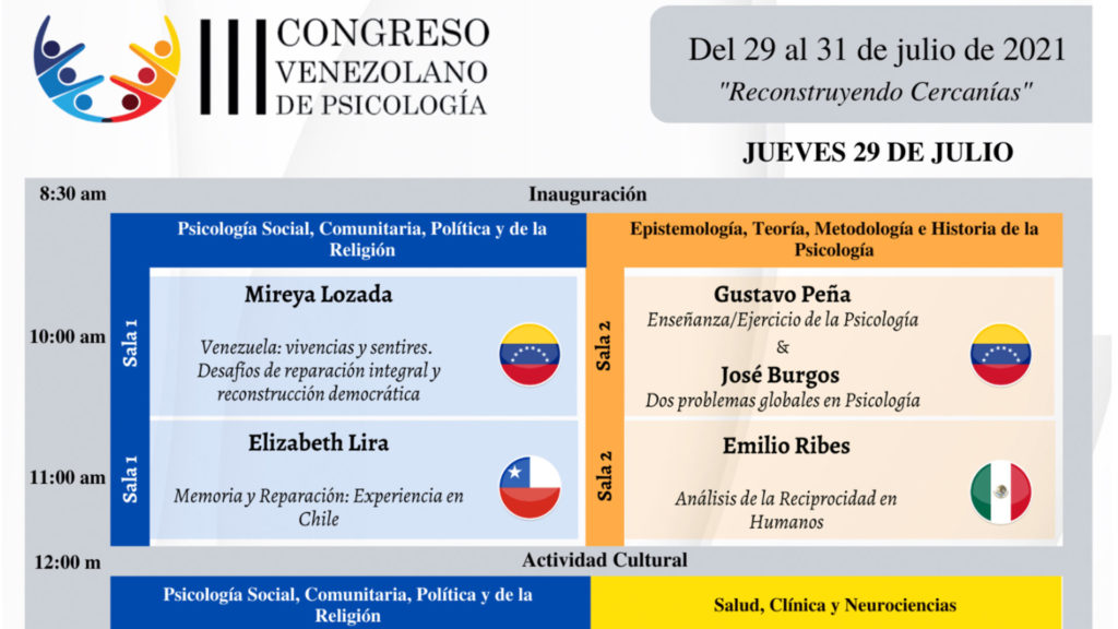 “Reconstruyendo cercanías”: el III Congreso de Psicología que se realizará del 29 al 31 de julio