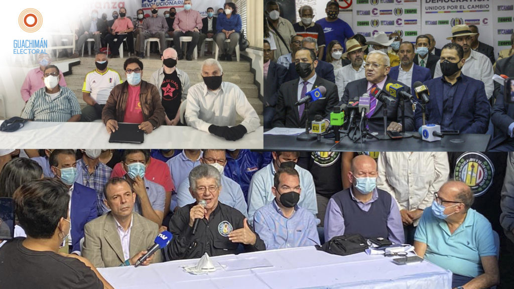 #GuachimánElectoral Frágiles alianzas y falta de consenso caracterizan las postulaciones de chavismo y oposición