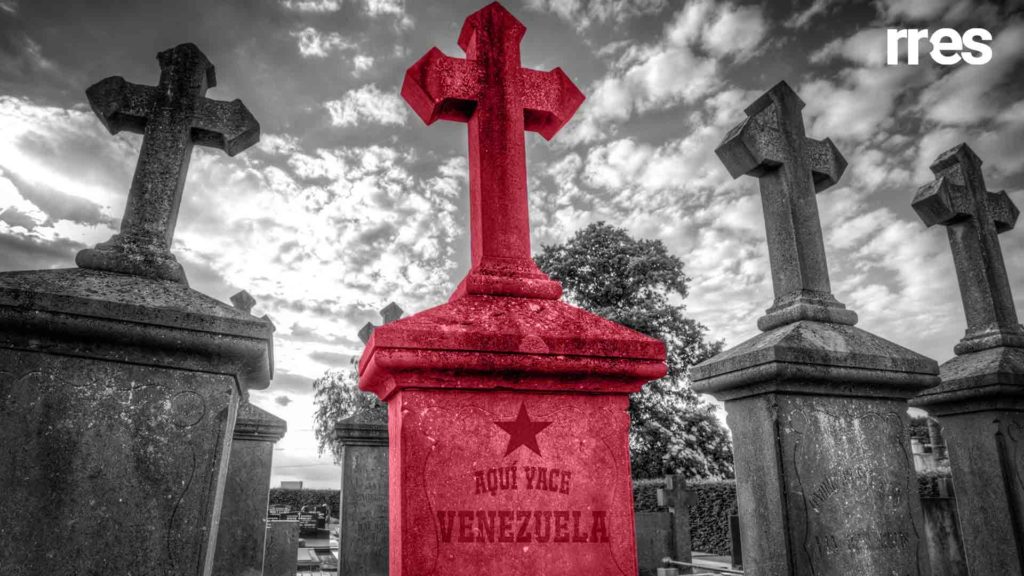 Los sepultureros de Venezuela, por Brian Fincheltub. Foto en Pixabay (Interv. por Runrunes).