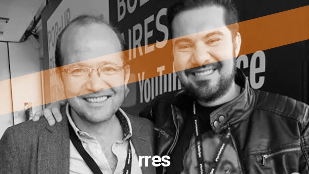 La contradicción, por Juan Eduardo Fernández, @juanette. En la foto, Daniel Samper con el autor