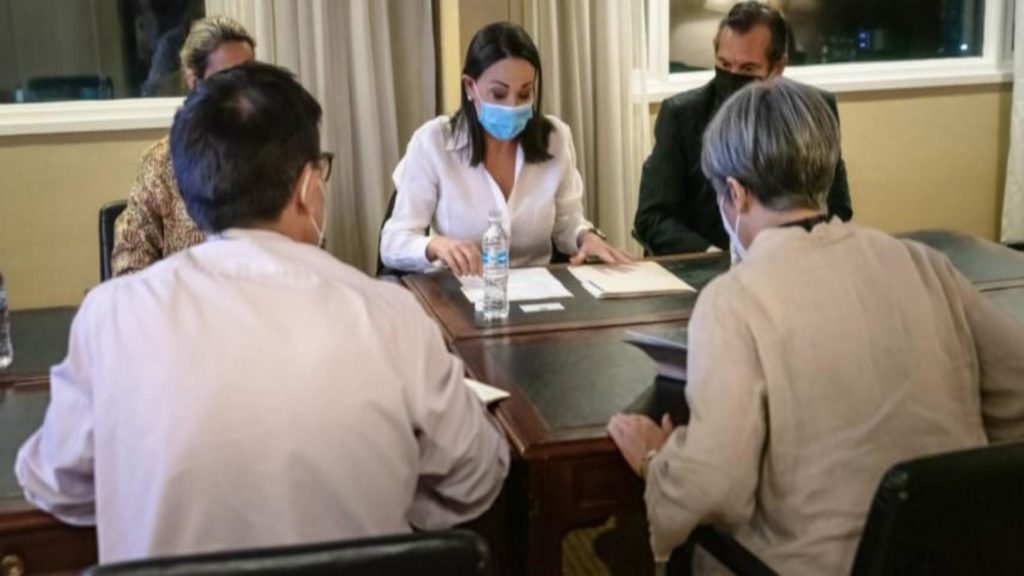 Jefa de Misión de Observación de la UE se reunió con Guaidó y María Corina Machado