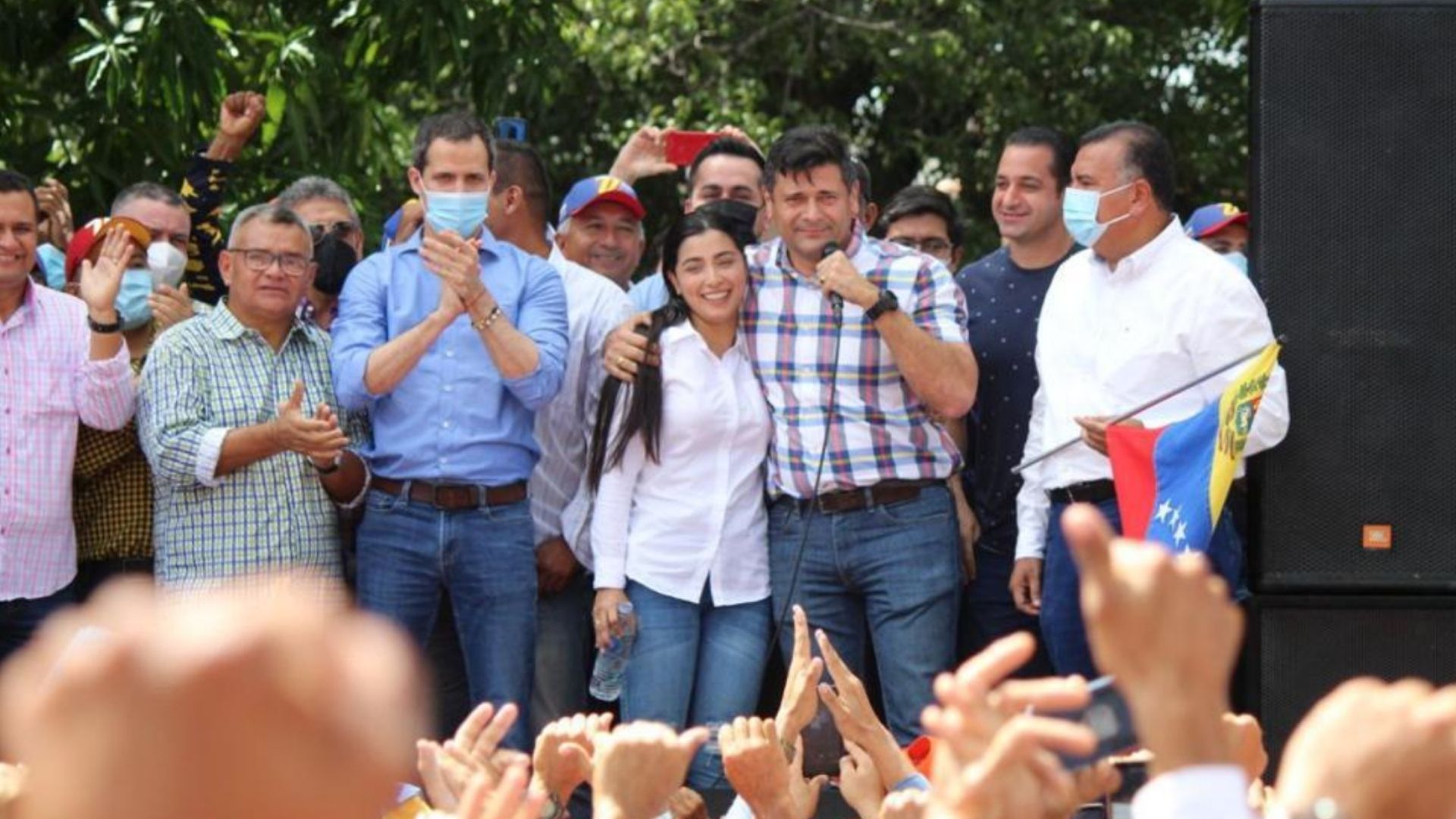 Aurora Silva, esposa de Freddy Superlano, será la candidata de la MUD en Barinas