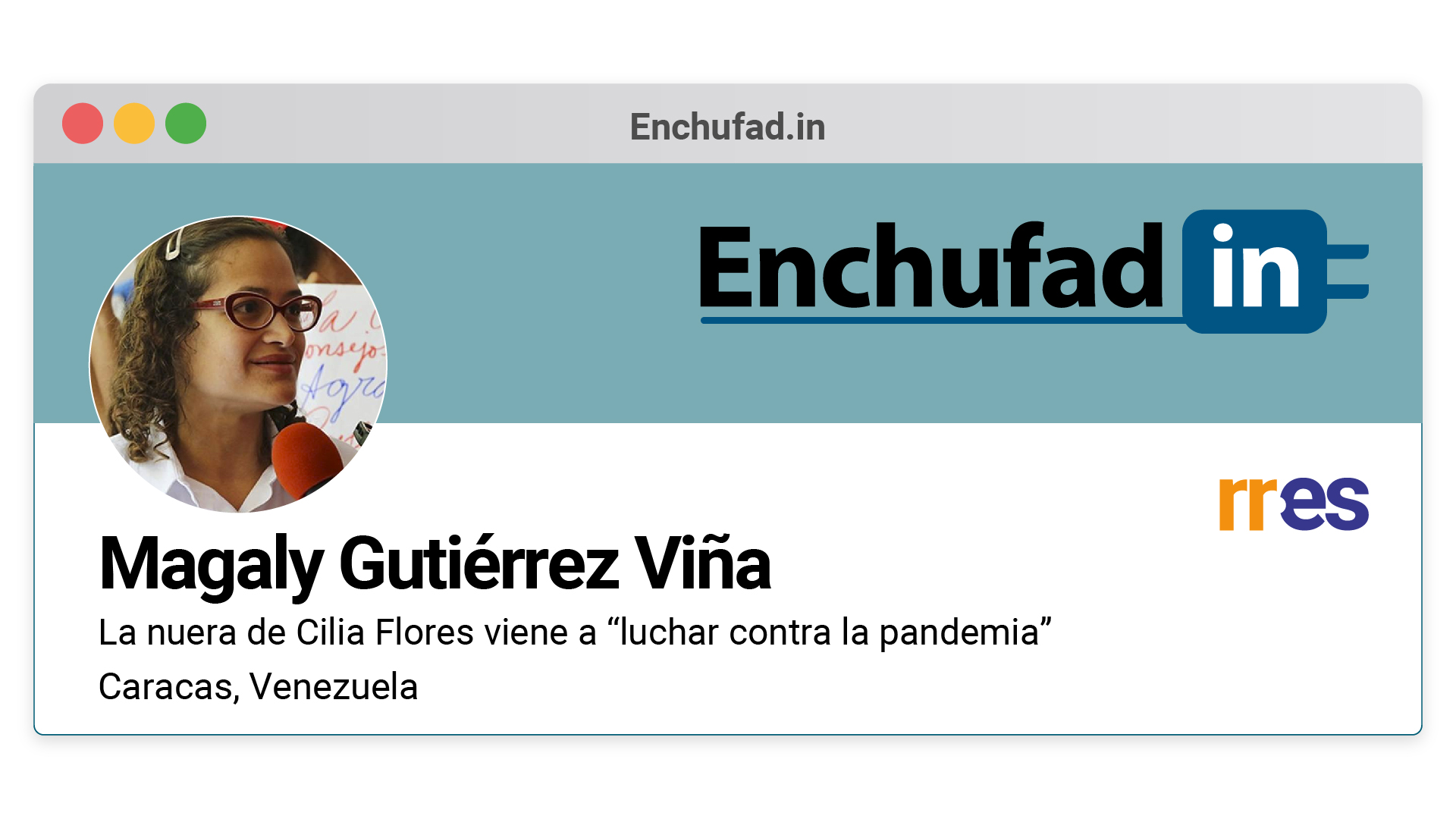 #EnchufaDÍN | Felicita a Magaly Gutiérrez Viña por su nuevo cargo