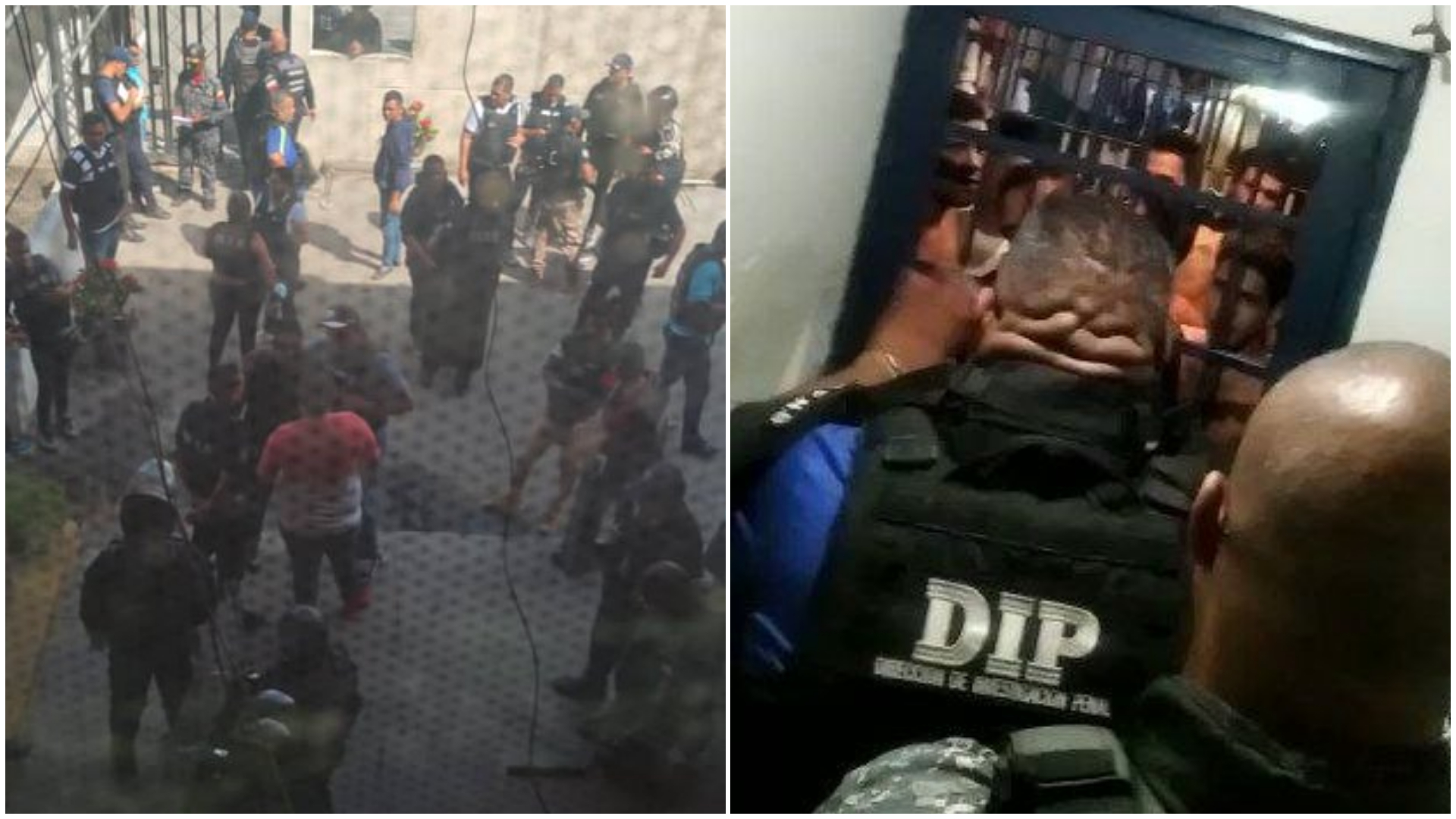 Presos de sede la PNB en Los Guayos mantuvieron a varios funcionarios como rehenes