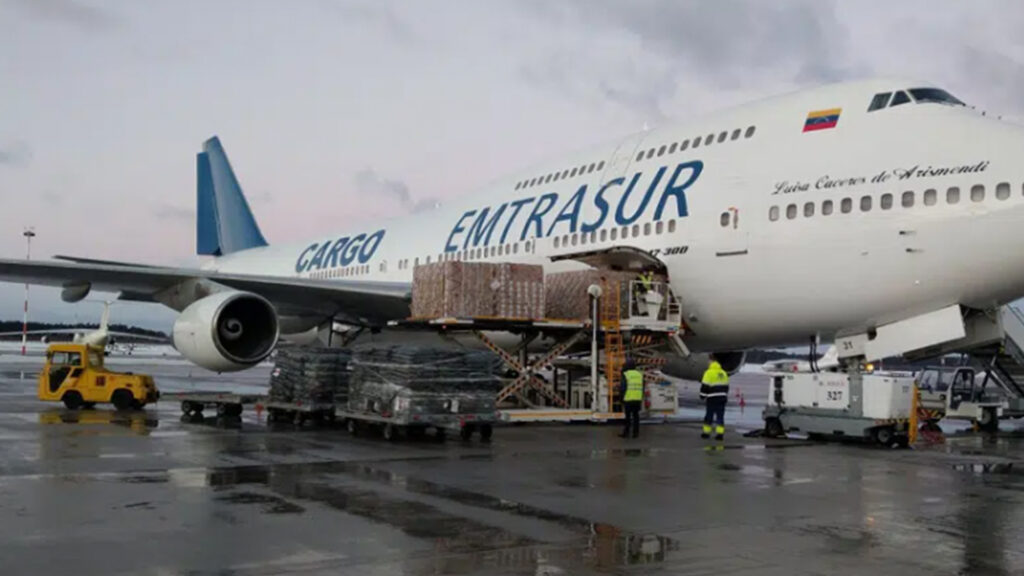 avión venezolano