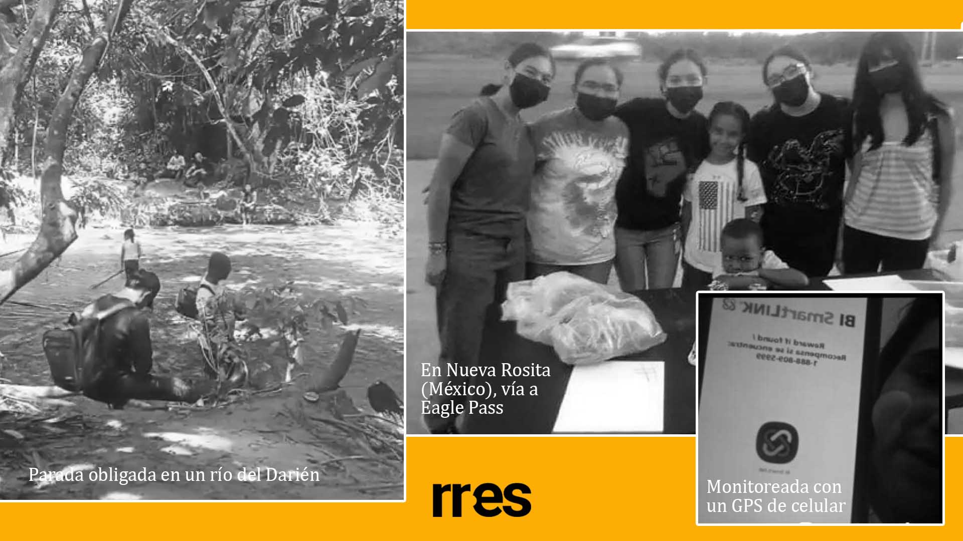 #CrímenesSinCastigo_El Darién, y más allá, por Javier Ignacio Mayorca. En la imagen, las gráficas de la travesía de la migrante venezolana hasta EEUU