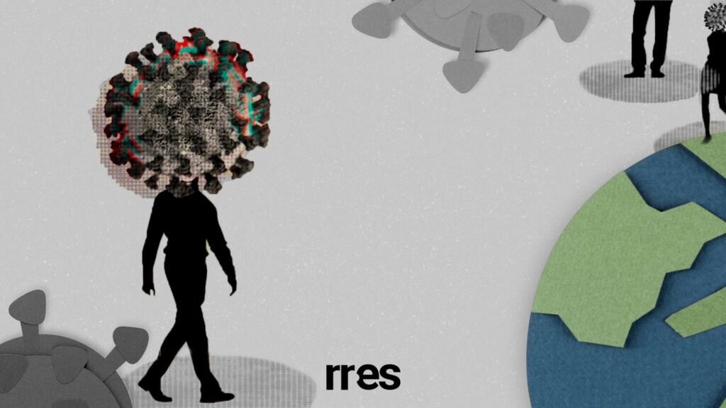 El mundo se enferma una y otra vez, por Armando Martini Pietri. Imagen de Freepik, interven. por Runrunes