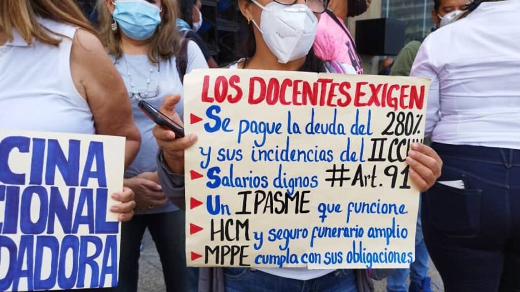 trabajadores de la educación