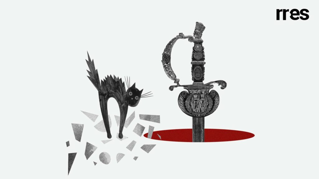 La espada de Bolívar_por Laureano Márquez P. Ilustración Runrunes
