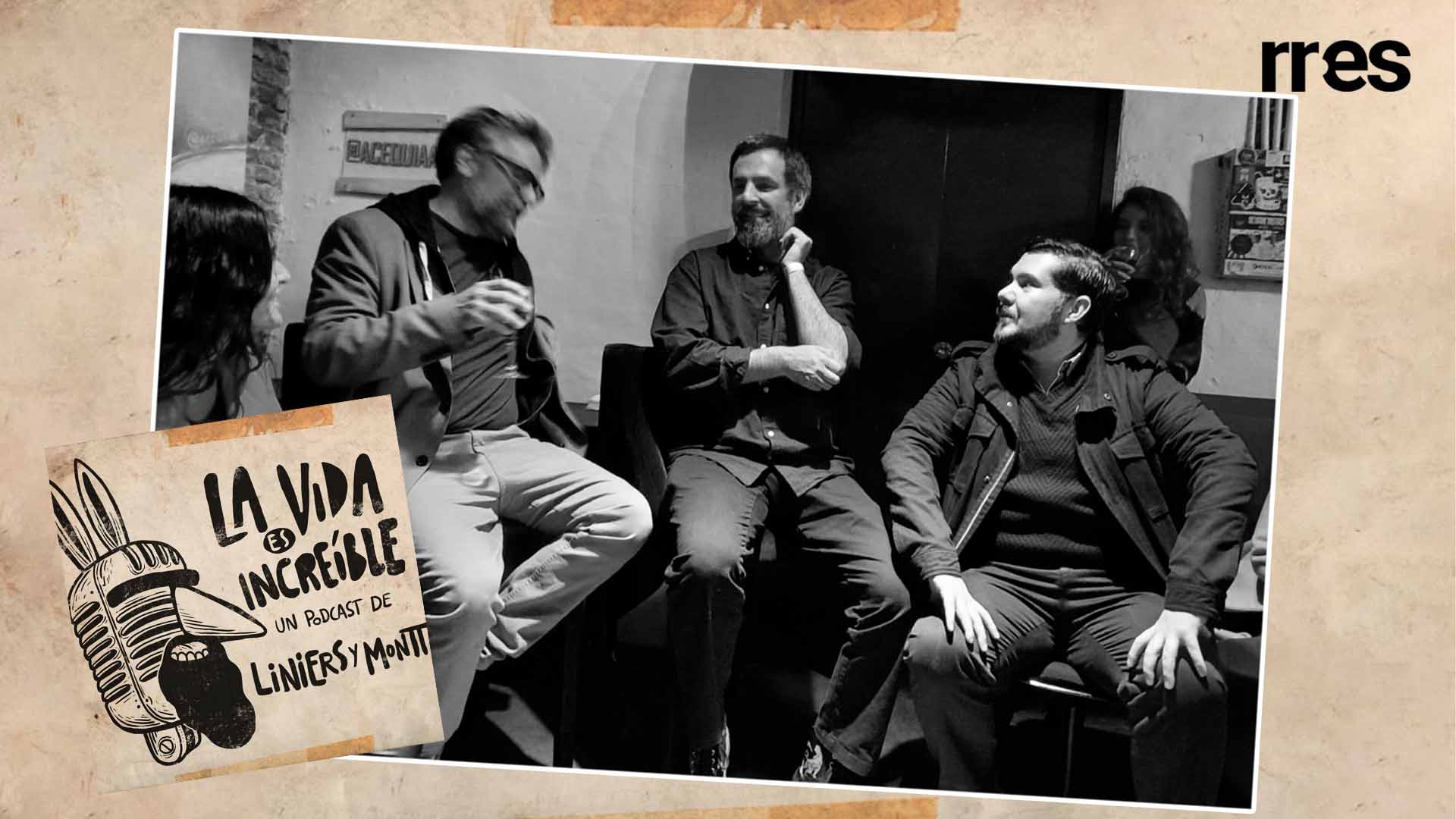 La vida es increíble, por Juan E. Fernández. @Juanette con Ricardo Liniers y Alberto Montt en el teatro La Trastienda, BA.