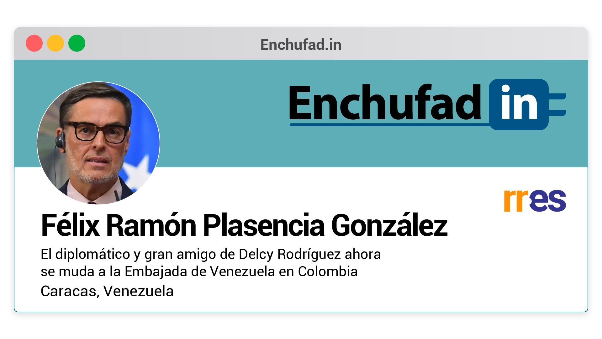 #EnchufaDÍN | Felicita a Félix Plasencia por su nuevo cargo