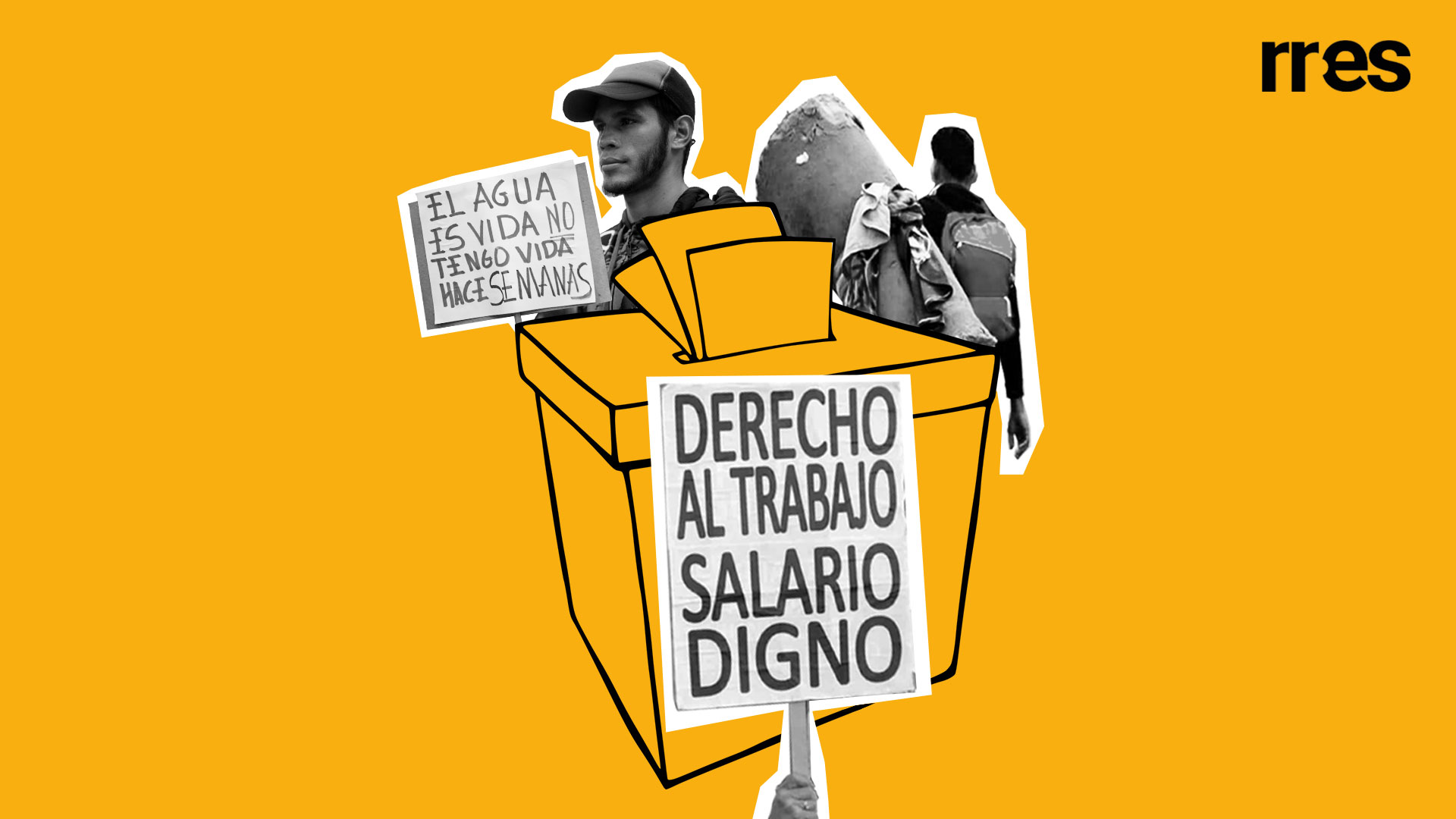 Migración, pobreza y primarias, por Froilán Barrios Nieves. Composición Runrunes