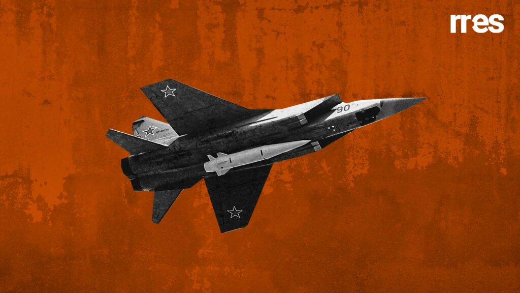 Armas hipersónicas, por Tony Bianchi. En la gráfica, el misil supersónico ruso Kinzhal