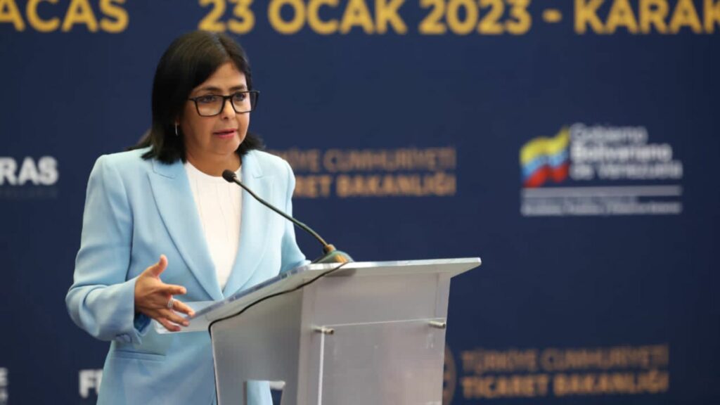 Delcy Rodríguez inflación