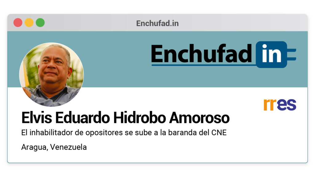 Elvis Amoroso CNE