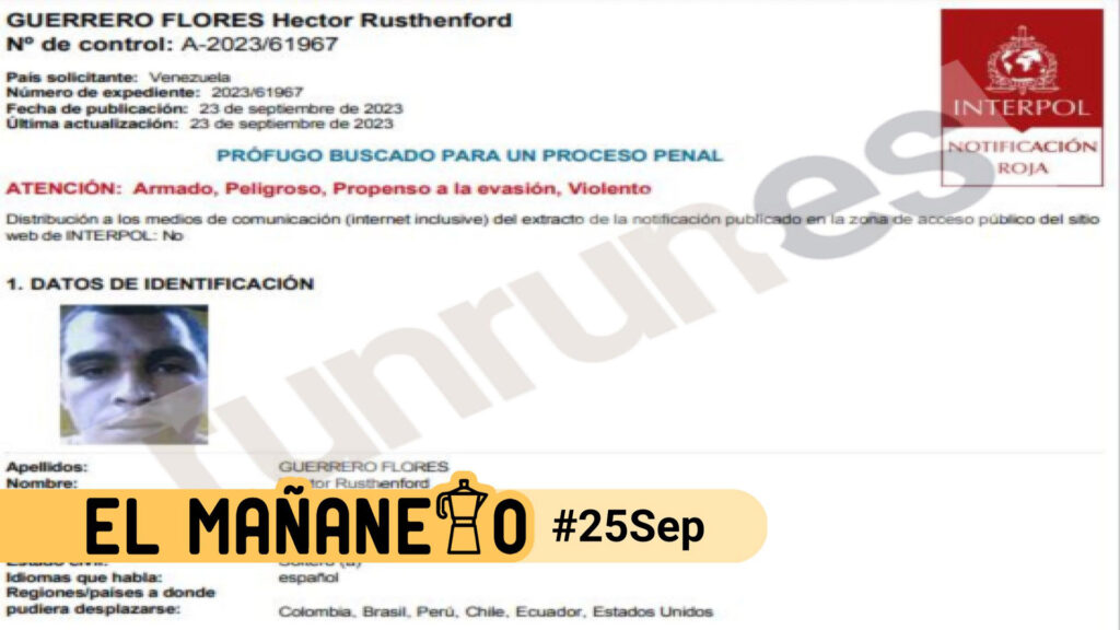 El Mañanero del #25Sep: Las 10 noticias que debes conocer