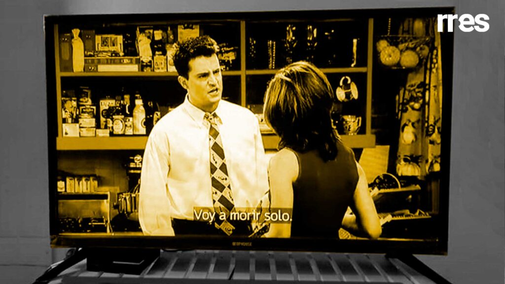 Chandler, cuando un amigo se va, por Juan Eduardo Fernández @Juanette. Imagen captura de un episodio de Friends