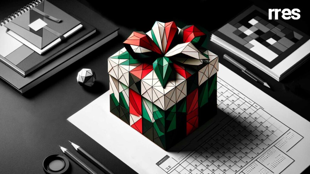 Cómo se planifica un regalo de Navidad, por Reuben Morales. Imagen generada por IA-DALLE (Intervenida por Runrunes)