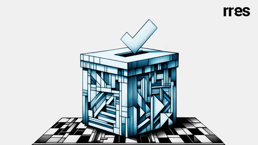 Devolverle el poder al voto opositor, por Alejandro Armas. Imagen generada por IA-Dalle (Interv. por Runrunes).