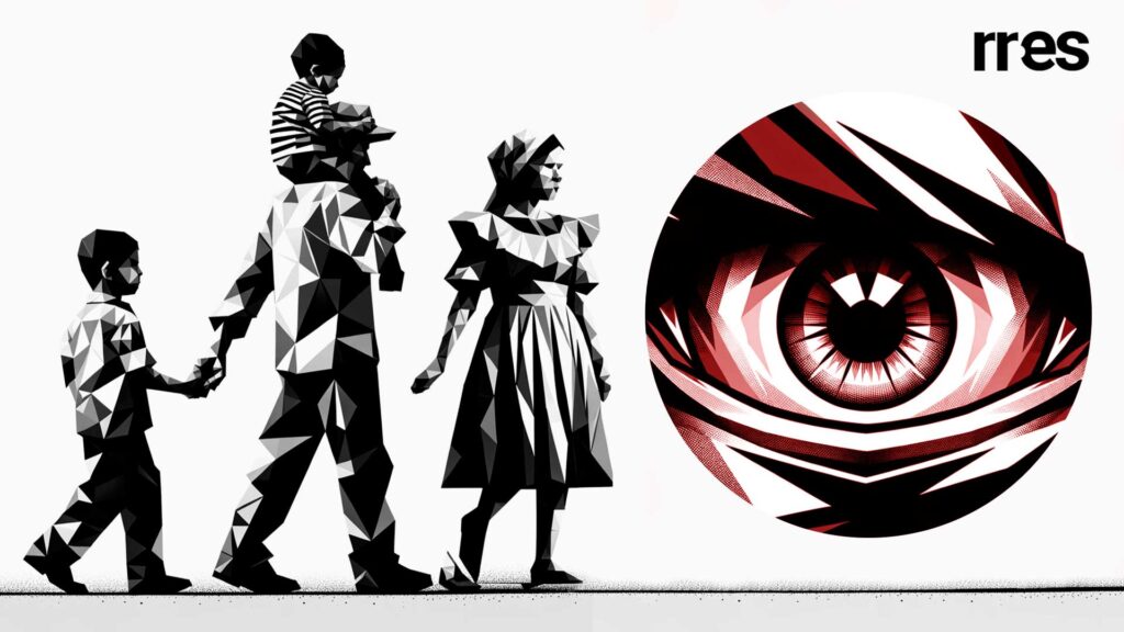 Las dos xenofobias contra venezolanos, por Alejandro Armas. Imagen generada por IA.Dalle
