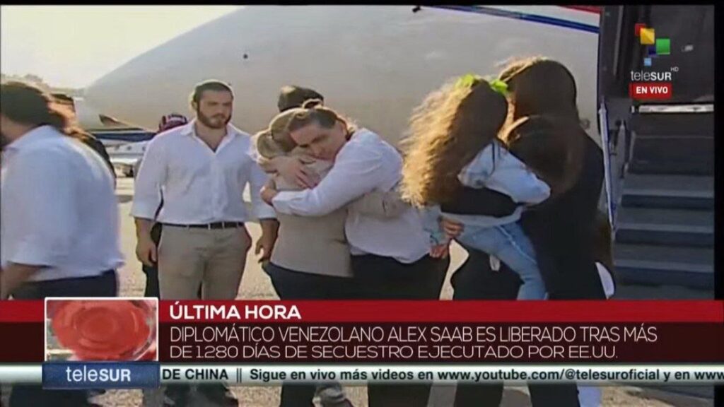 Cilia Flores recibe a Alex Saab
