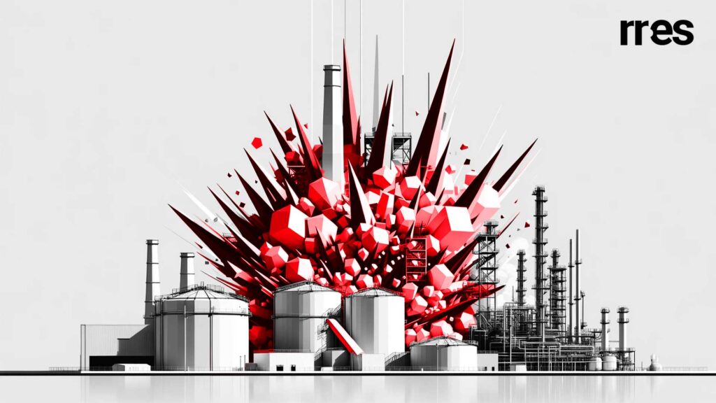 El régimen de Chávez-Maduro destruyó nuestro sistema de refinación, por Eddie A. Ramírez S. Imagen generada por IA-DALLE (Interv. por Runrunes)