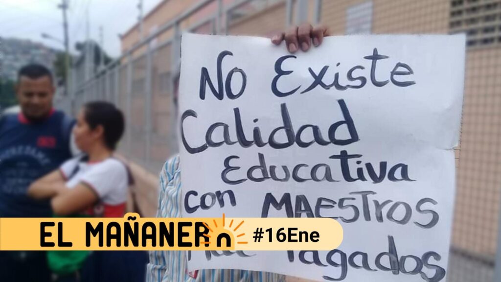 El Mañanero 16 de enero