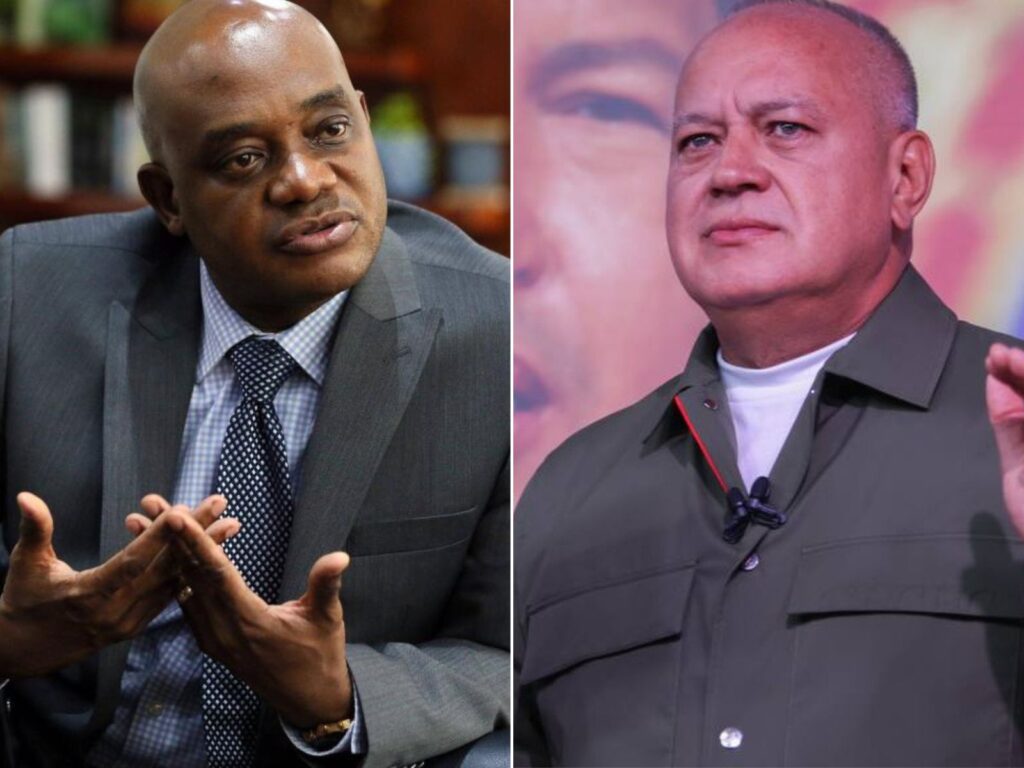 canciller colombiano a Diosdado