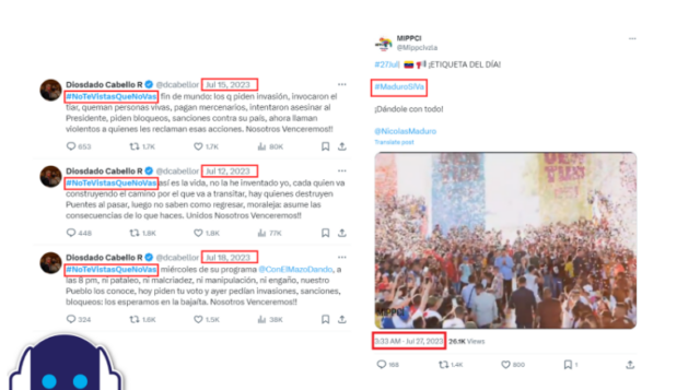red propagandística