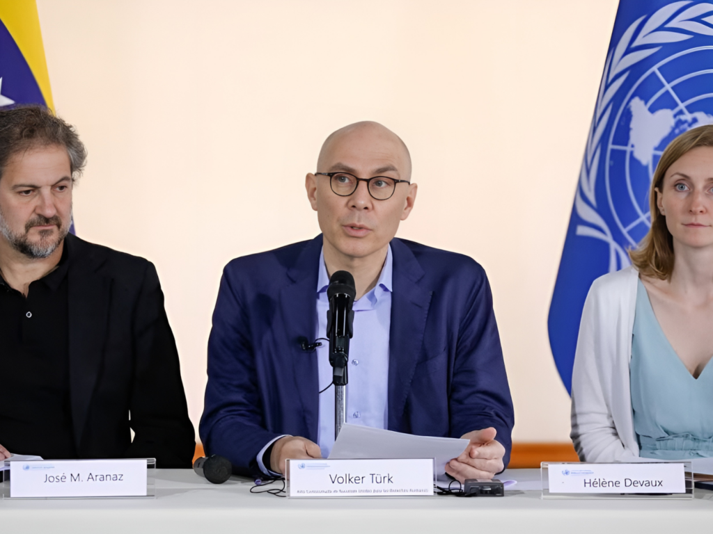 Volker Türk alto comisionado de la ONU se pronuncia sobre la situación de Venezuela 2024