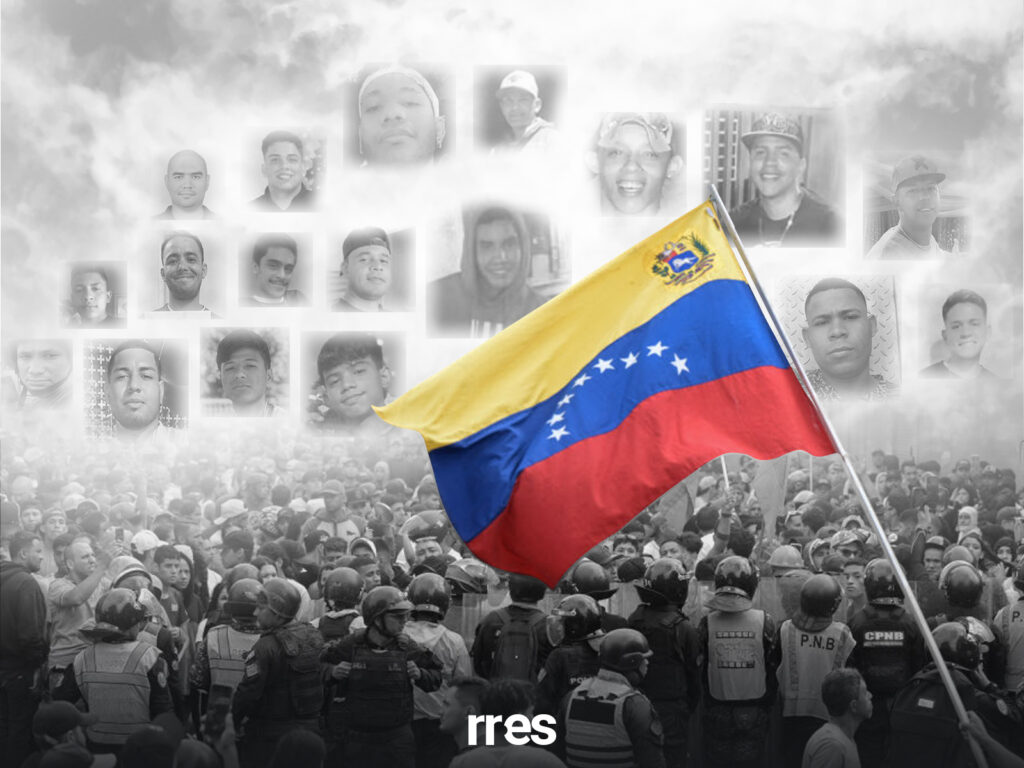 Fotografías de las personas asesinadas en medio de las protestas postelectorales