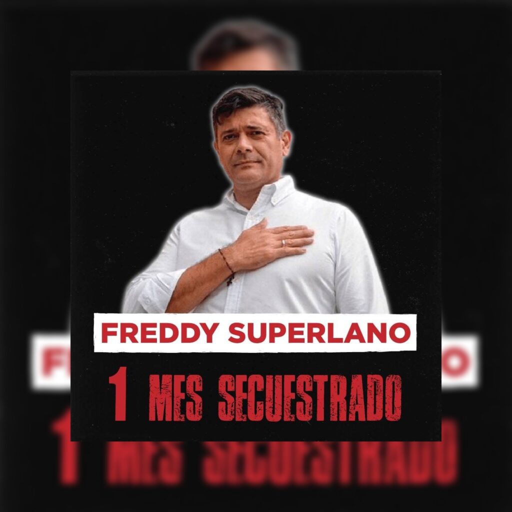 Freddy Superlano: un mes detenido sin comunicación y sin designar abogados de confianza