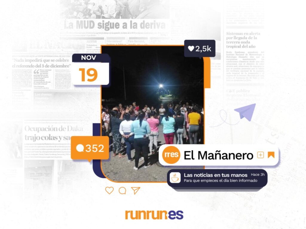 Mañanero 19 de noviembre