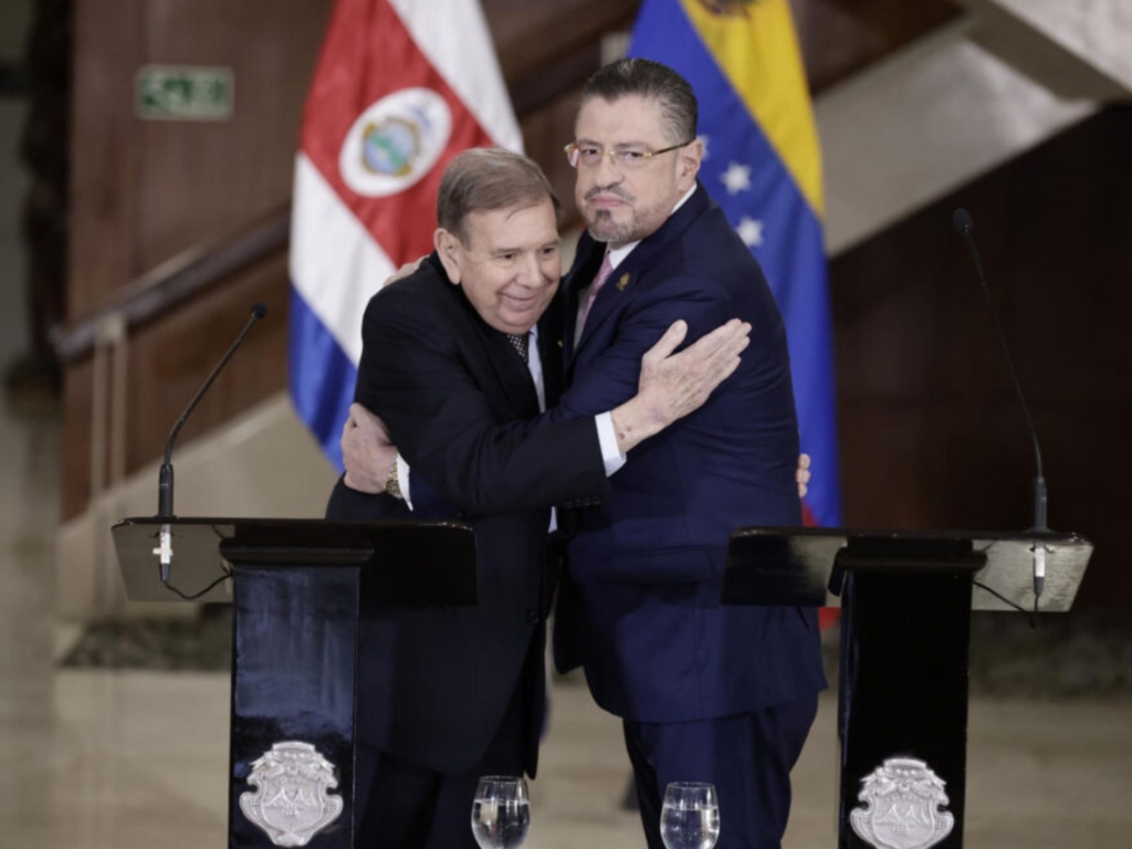 “Maduro constituye una amenaza regional” y otras frases del discurso de Edmundo González en Costa Rica