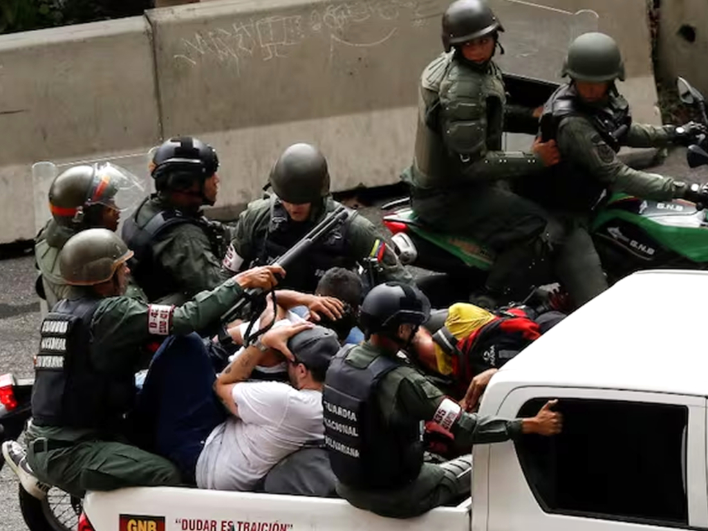 Van 70 detenciones de actores políticos, periodistas y activistas de DDHH para enero de 2025