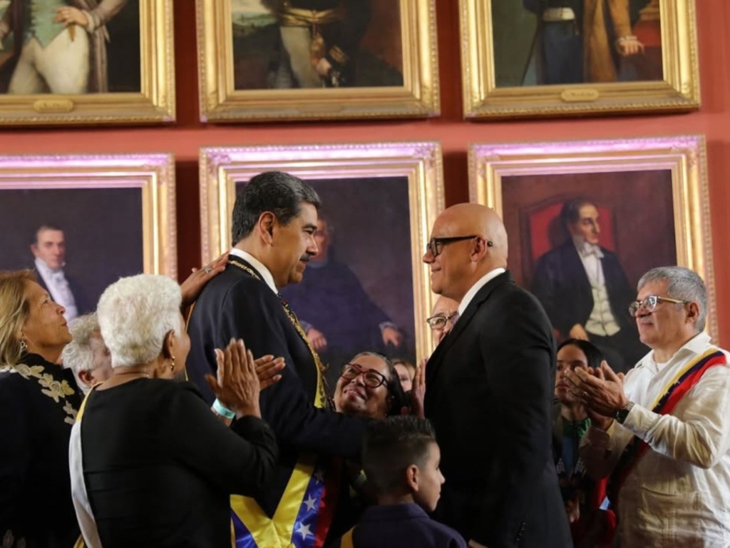Nicolás Maduro se juramentó pese al desconocimiento al resultado electoral del 28 de julio