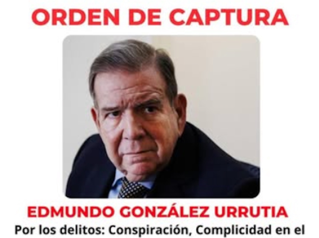 Cicpc ofrece recompensa de USD 100.000 por Edmundo González