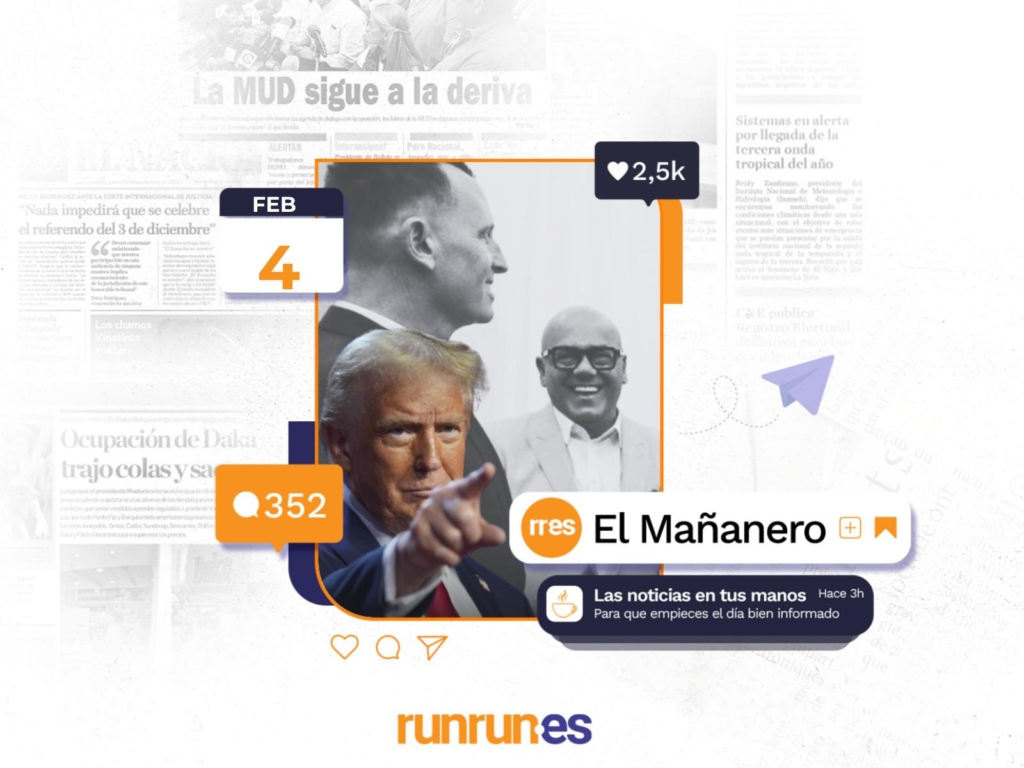 El Mañanero del 4 de febrero: Democracia postergada en primeros acercamientos de Trump a Venezuela