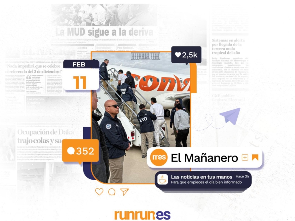 El Mañanero del 11 de febrero: Envían dos vuelos de venezolanos deportados de EEUU y otras noticias
