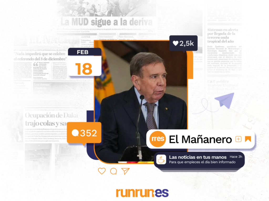 El Mañanero del 18 de febrero: EGU llevó clamor por respeto a DDHH a Ginebra