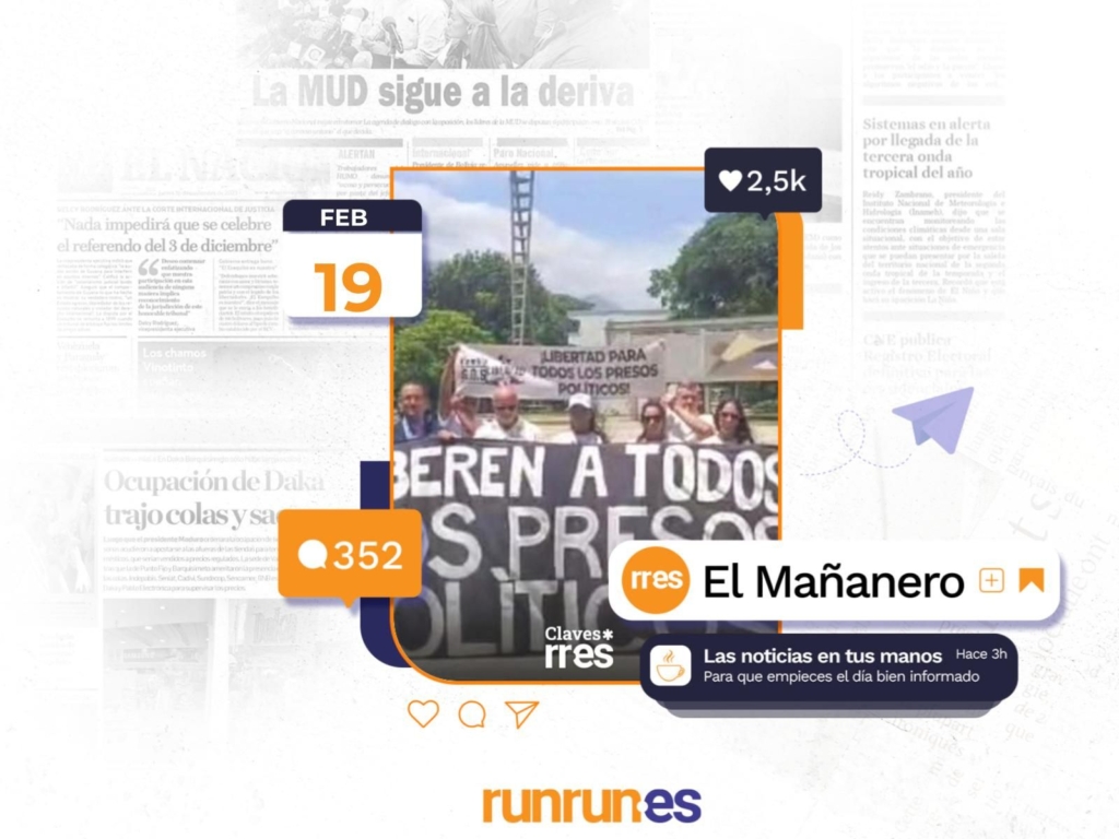 El Mañanero del 19 de febrero: ONG exponen violaciones a DDHH y otras noticias