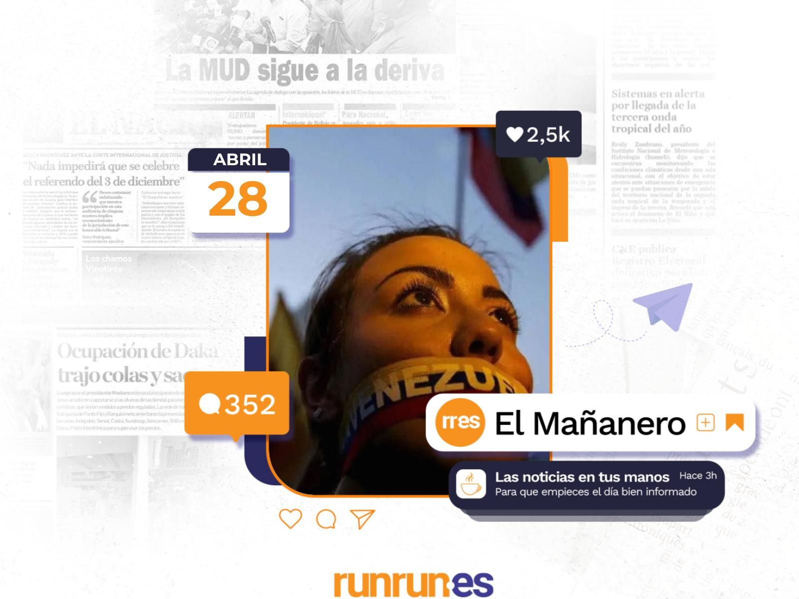 El Mañanero 28 de abril
